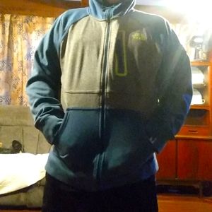 The North face Jacket Large Blue and Grey